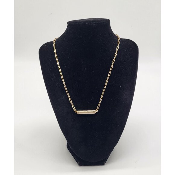 8 Other Reasons Jewelry - 8 Other Reasons-80R Necklace Gold Tone Bar